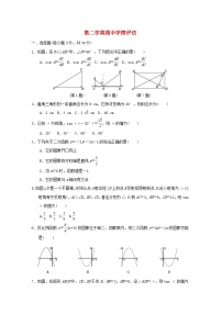 2024九年级数学下学期期中学情评估新版试卷（山西专版北师大版）