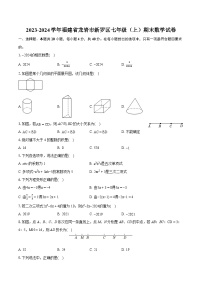 2023-2024学年福建省龙岩市新罗区七年级（上）期末数学试卷（含详细答案解析）