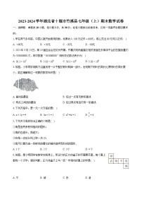 2023-2024学年湖北省十堰市竹溪县七年级（上）期末数学试卷（含详细答案解析）