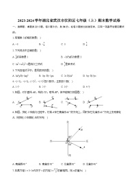 2023-2024学年湖北省武汉市汉阳区七年级（上）期末数学试卷（含详细答案解析）