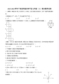 2023-2024学年广东省河源市和平县七年级（上）期末数学试卷（含详细答案解析）