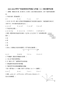 2023-2024学年广东省深圳市罗湖区七年级（上）期末数学试卷（含详细答案解析）