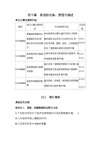 人教版七年级下册10.1 统计调查巩固练习