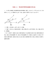 专题13.1 期末复习解答压轴题专项训练（压轴题专项训练）-2023-2024学年七年级数学下册压轴题专项高分突破（苏科版）