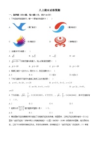 江苏省扬州市邗江区京华梅岭中学2022-2023学年八年级上学期期末数学试题（原卷版+解析版）