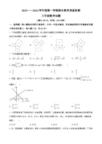 山东省菏泽市郓城县2023-2024学年八年级上学期期末考试数学试题（原卷版+解析版）