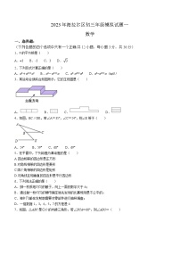 2023年内蒙古呼伦贝尔市海拉尔区九年级中考模拟（一）数学模拟试题