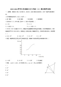 2023-2024学年江苏省镇江市八年级（上）期末数学试卷（含详细答案解析）