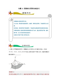 专题15 阴影部分面积处理技巧- 2024年中考数学压轴专题重难点突破