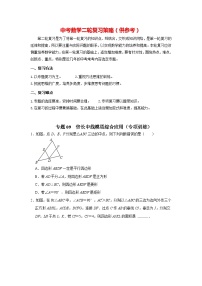 备战中考数学《重难点解读•专项训练》专题09 倍长中线模型综合应用（专项训练）