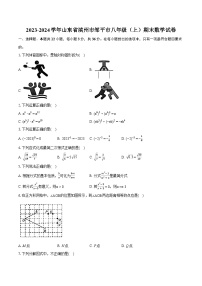 2023-2024学年山东省滨州市邹平市八年级（上）期末数学试卷(含详细答案解析)