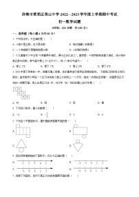 山东省济南市莱芜区莱芜区苗山镇中心中学2022-2023学年七年级上学期期中数学试题（原卷版+解析版）