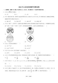 2024年山东省济南市中考数学诊断试卷