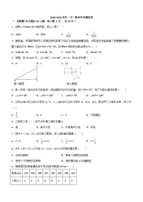 2024年广东省清远市中考数学模拟试卷（无答案）