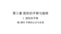 初中数学北师大版八年级下册1 图形的平移图片ppt课件