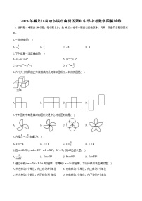 2023年黑龙江省哈尔滨市南岗区萧红中学中考数学四模试卷(含解析）