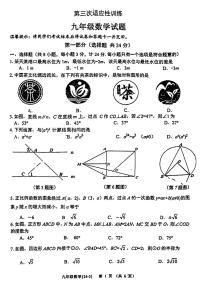 2024年陕西省西安市新城区西安翱翔中学中考数学三模试题