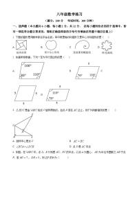 江苏省南京市钟英中学2023-2024学年 八年级下学期3月月考数学试题（原卷版+解析版）