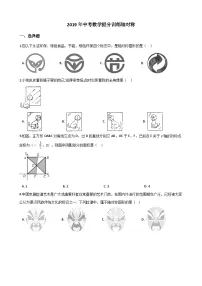 中考数学轴对称练习