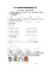 2024年山东省济南市中考数学模拟试题（四）