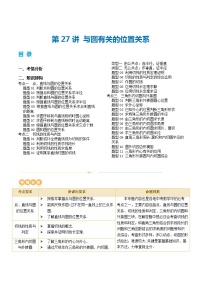 第27讲 与圆有关的位置关系（讲义）2024年中考数学一轮复习（讲义+练习）（全国通用）