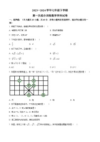 福建省莆田市城厢区莆田哲理中学2023-2024学年七年级下学期月考数学试题（原卷版+解析版）