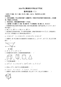 2024年云南省昭通市镇雄部分学校九年级下学期中考一模考试数学模拟试题(无答案)