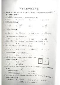 浙江省杭州市临平区2023-2024学年八年级下学期3月独立作业数学试题