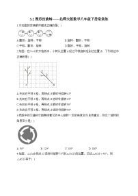 数学八年级下册2 图形的旋转同步训练题