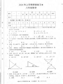 湖南省娄底市2023-2024学年八年级下学期3月月考数学试题