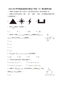 陕西省咸阳市乾县2022-2023学年八年级下学期期末考试数学试卷(含解析)