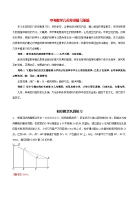 最新中考几何专项复习专题09  相似模型巩固练习（提优）