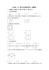 安徽省合肥市寿春中学2023-2024学年九年级下学期期中数学试题（含解析）