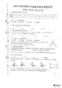 安徽省淮南市寿县2023-2024学年八年级上学期期末数学试卷