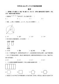 贵州省铜仁市石阡县2023-2024学年九年级下学期下学期3月月考数学试题（原卷版+解析版）