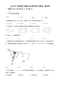 2024年广东省湛江市霞山区乐群学校中考一模数学试题（原卷版+解析版）