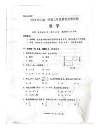 广东省佛山市顺德区2023-2024学年九年级上学期期末数学试卷