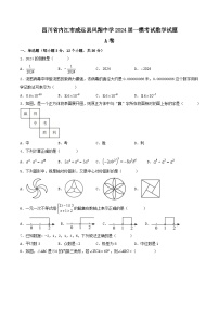 四川省内江市威远县凤翔中学2023-2024学年九年级下学期一模考试数学试题