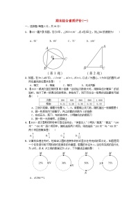 2024九年级数学下学期期末综合素质评价一试卷（附解析鲁教版五四制）