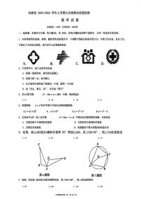 福建省莆田市仙游县2024届九年级上学期期末质量检测数学试卷