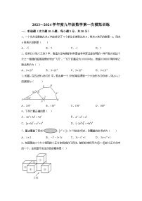 2024年广东省揭阳市揭西县五校联考中考一模数学试题（含解析）