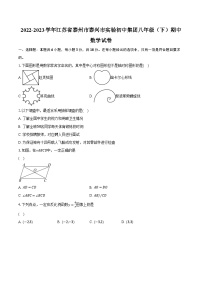 2022-2023学年江苏省泰州市泰兴市实验初中集团八年级（下）期中数学试卷（含解析）