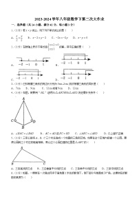 广东省佛山市顺德区桂凤初级中学2023-2024学年八年级下学期月考数学试题(无答案)