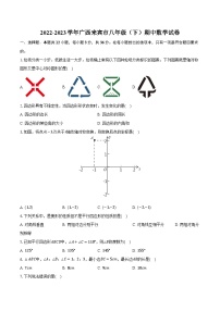 2022-2023学年广西来宾市八年级（下）期中数学试卷（含解析）