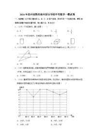 2024年贵州省黔西南州部分学校中考数学一模试卷