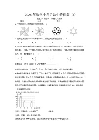 2024年数学中考特训集4