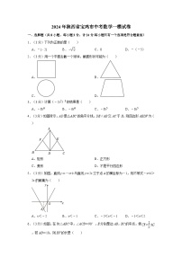 2024年陕西省宝鸡市中考数学一模试卷