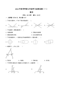 广西壮族自治区防城港市上思县教育科学研究所2023-2024学年七年级下学期4月月考数学试题（原卷版+解析版）