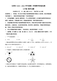 2024年广东省汕尾市中考一模数学试题（原卷版+解析版）