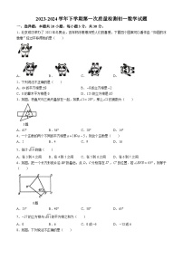 山东省滨州市阳信县2023-2024学年七年级下学期4月月考数学试题